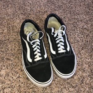 Black Old School Vans